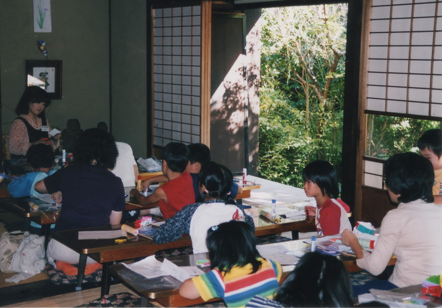 伝統文化こども教室風景